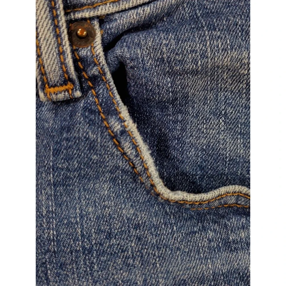 Levis 505 Regular Fit Jeans Mens 34x30 Blue Denim Straight‎ Leg Classic 5-Pocket